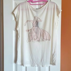 Halston Heritage casual flowy top